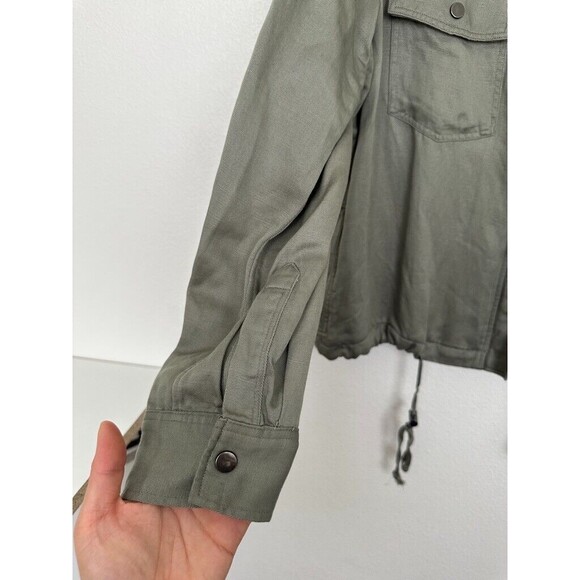Rails Collins Sage Lightweight Jacket Anorak Full Zip Military Women’s Medium - Picture 6 of 12